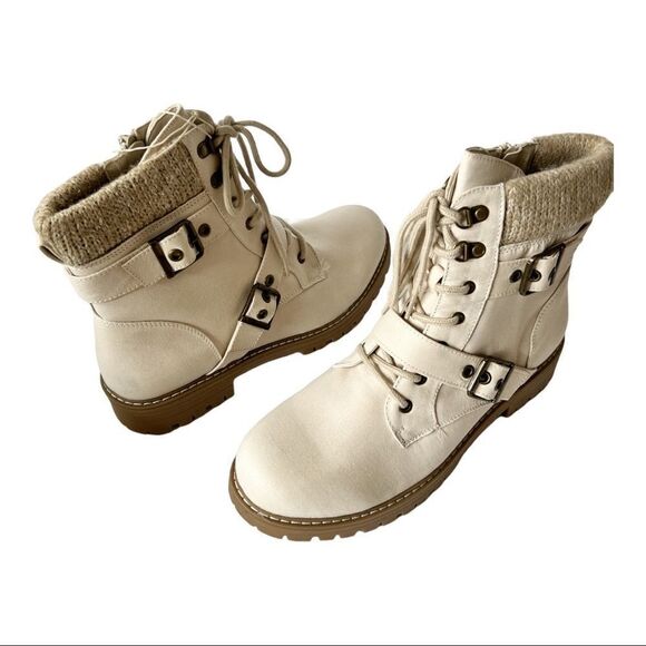 Cliffs by White Mountain Marlee Zip/Lace-Up Boots Size 11 - Picture 1 of 8